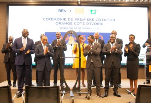 Capitalisation boursière - Orange Côte d’Ivoire admis à la cote de la BRVM 