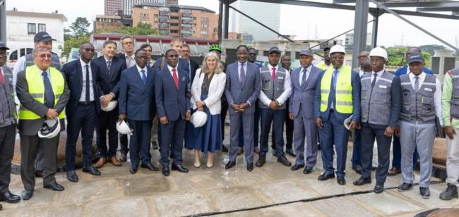 Efficacité énergétique - Sangafowa Coulibaly inaugure la rénovation énergétique et thermique de l’immeuble SOGEFIHA