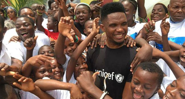 Cameroun - Samuel Etoâ€™o devient le nouvel ambassadeur de bonne volontÃ© de lâ€™Unicef